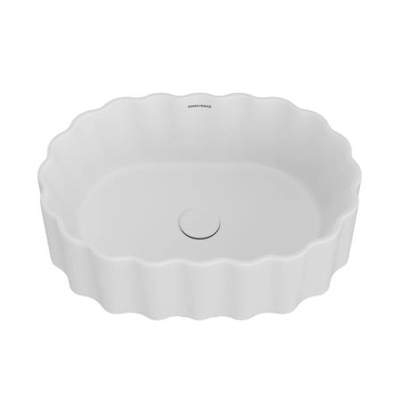 Раковина Kerama Marazzi CONCHIGLIA КОНКИЛЬЯ CC.wb.50\WHT.M накладная 50, белая матовая