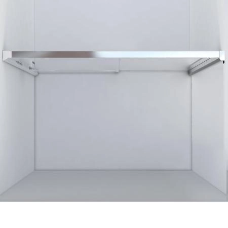 Душевая дверь Vincea Lugano VDS-1L120CLGM-1, 1200, вороненая сталь, стекло прозрачное