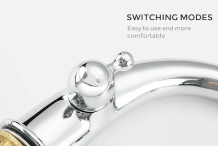 Смеситель Gappo G1189 борт ванны на 4 отверстия, хром