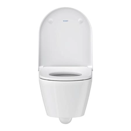 Duravit D-Neo Унитаз подвесной 48х37см, безободковый, сиденье микролифт, цвет: белый