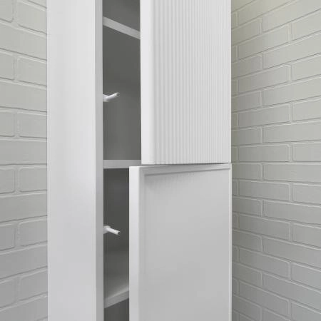 Шкаф-колонна Comforty Мадрид-40 00-00017873 белый матовый