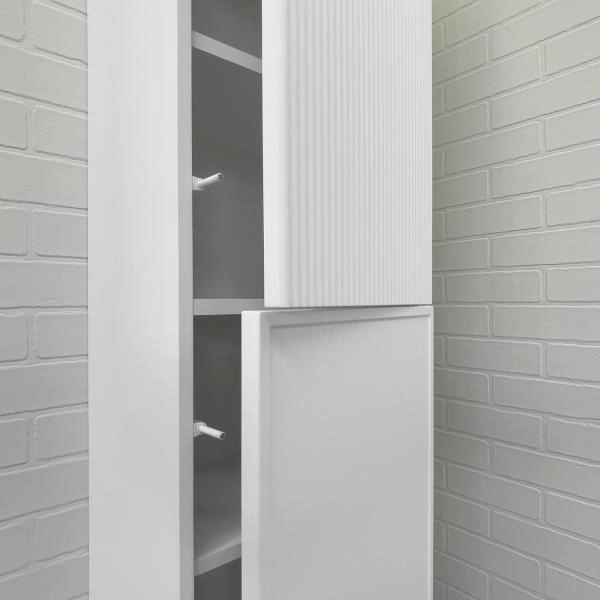 Шкаф-колонна Comforty Мадрид-40 00-00017873 белый матовый