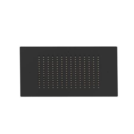 Newform Head Showers Верхний душ 40x40cм, потолочный, скрытый, цвет: черный матовый