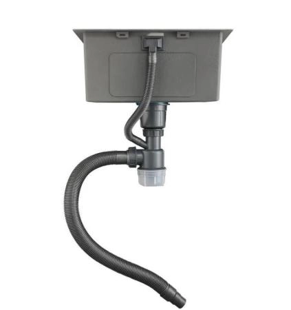 Кухонная мойка Gappo GS6050-3 60x50 сатин золотой нерж.сталь