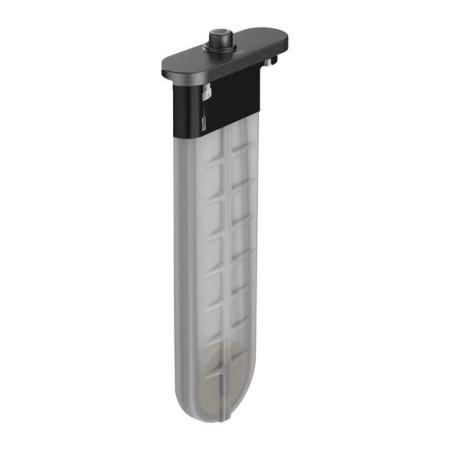 Hansgrohe sBox для ванны, внешняя часть с овальной розеткой, цвет: шлифованный черный хром