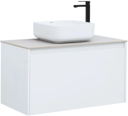 Тумба под раковину Aquanet Nova Lite 90 белый (1 ящик)