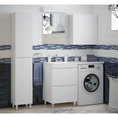 Тумба под раковину Corozo Альтаир 120, 2 ящ., напольная