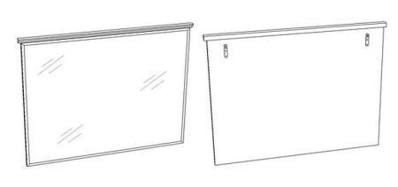 Зеркало Corozo Таормина 85