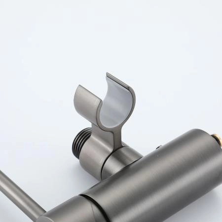 Гигиенический душ GAPPO G7206-9 со смесителем, оружейная сталь