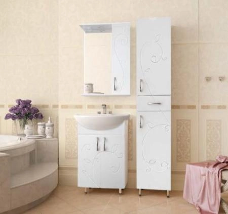 Шкаф для ванной Style Line Фьюжн 36 напольный с дверками