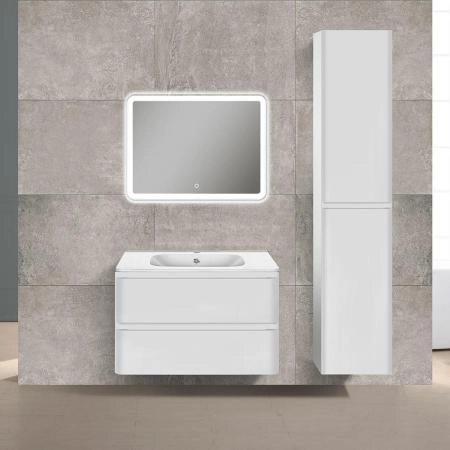 Тумба под раковину Vincea Vico 800 подвесная, 2 выкатных ящика soft close, G.White