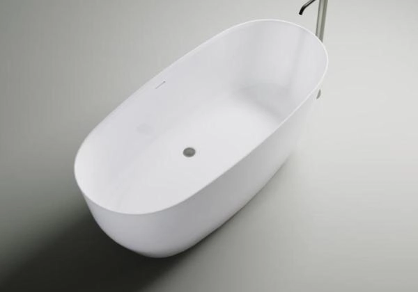 Ванна Astra Form АТРИЯ 180х80 щелевой перелив белая иск. камень