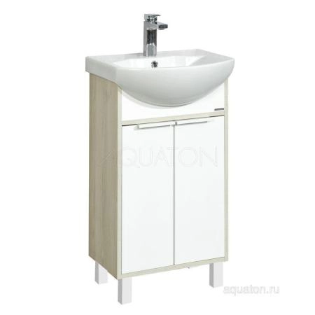 Тумба под раковину Aquaton Рико 1A212401RIB90 50 с ящиком,белый