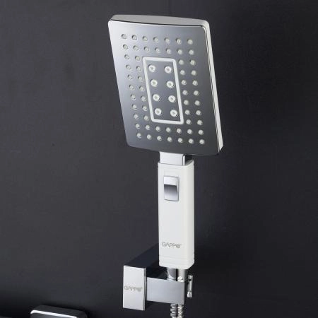 Смеситель GAPPO G3207-8 для ванны, белый