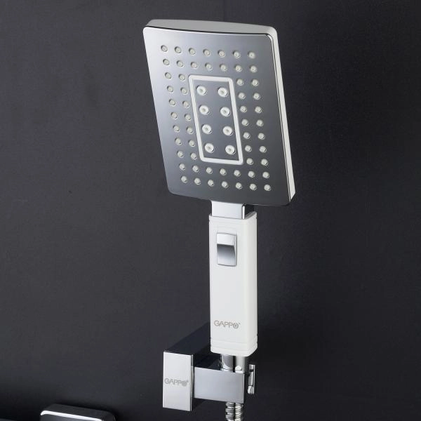 Смеситель GAPPO G3207-8 для ванны, белый