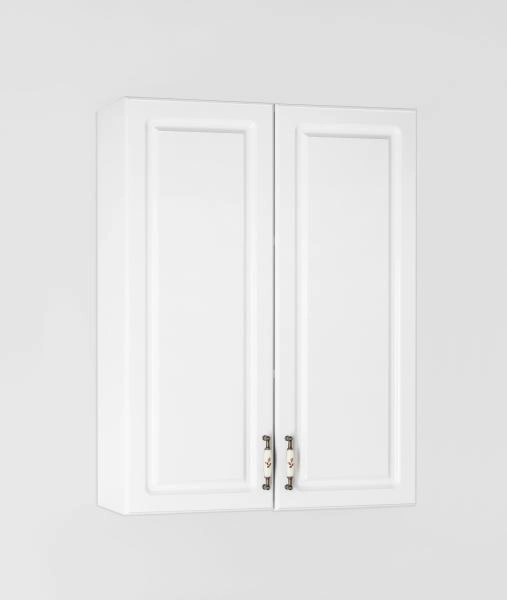 Подвесной шкаф Style Line Elfante Олеандр-2 60, белый с дверками