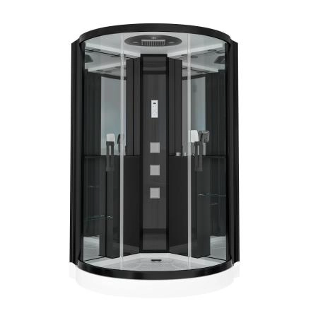 Душевая кабина GROSSMAN GR242 (120x120x215) гидромассажная с радио
