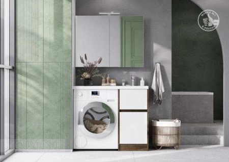 Тумба под раковину AQUATON Лондри 40 Дуб Рустикальный без фасада 1A267001LHDR0