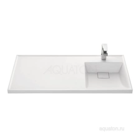 Тумба под раковину Aquaton Лондри 1A236001LH010 400 с ящиком,белый