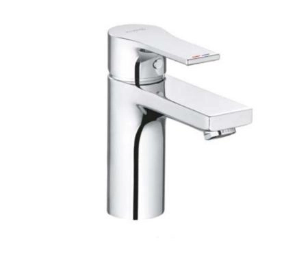 Смеситель Kludi Zenta Sl 482980565 для раковины 100, донный клапан Push-Open, хром