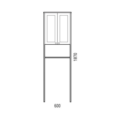 Стойка Corozo Таормина 60