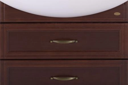 Тумба под раковину ASB-Woodline Берта 85 антикварный орех