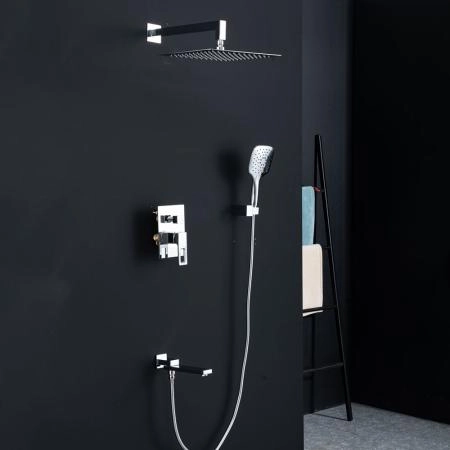 Душевая система GAPPO G7117-10 встраиваемая, хром
