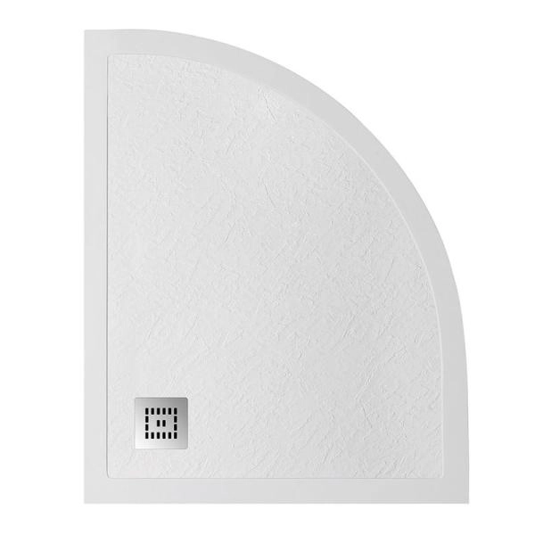 Душевой поддон BelBagno 120x90 искусственный камень белый асимметричный TRAY-MR-UNO-RH-120/90-550-35-W-L-CR