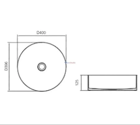 Раковина Gappo GX101-9 Oружейная сталь нерж.сталь на столешницу