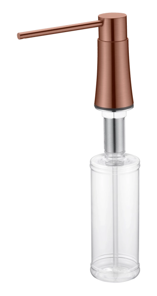 Диспенсер Boheme для кухни встраиваемый COPPER BRUSHED 630-CB