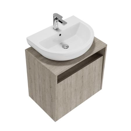 Тумба Kerama Marazzi PRO ПРО PRO.60.1\OAK.O подвесная 1 ящик 60, дуб Орегон