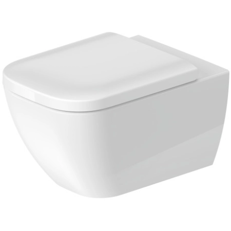 Duravit Happy D.2 унитаз подвесной 540 мм открытый смывной край, цвет белый антигрязь