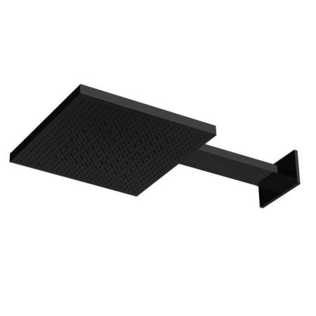 Almar Velvet Rain Верхний душ 30х30см., 2 режима, с настенным держателем, цвет: черный матовый