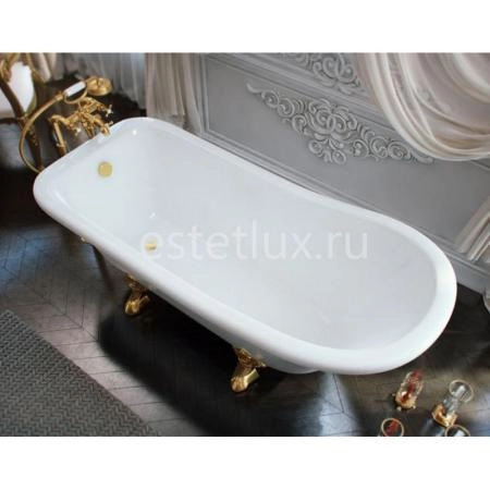 Ванна Эстет Царская 1500х730 иск. камень