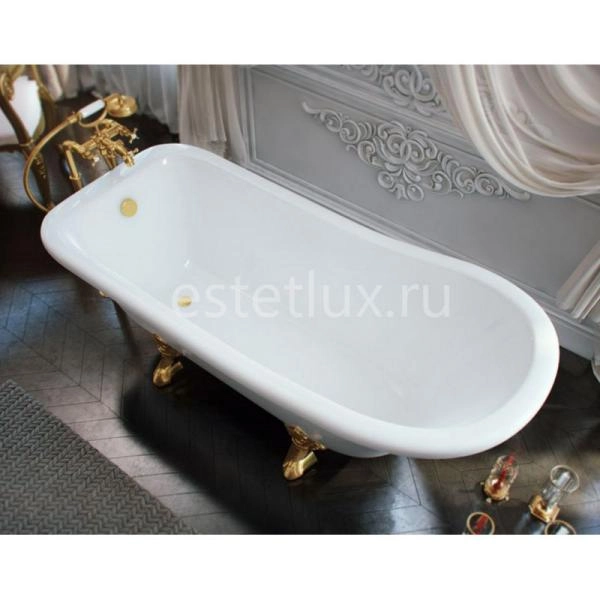 Ванна Эстет Царская 1500х730 иск. камень