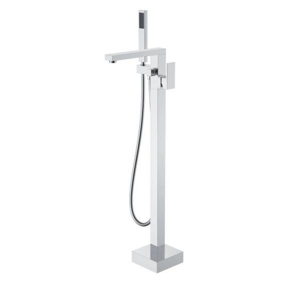 Смеситель напольный Boheme QUBIC Chrome 479-CR