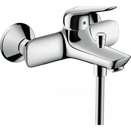 Hansgrohe 71046000 Novus Смеситель для ванны с защитной коматовый белыйинацией, хром
