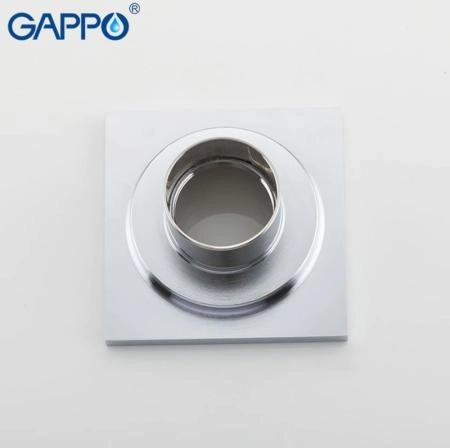 Душевой трап Gappo G81050 хром 100x100мм