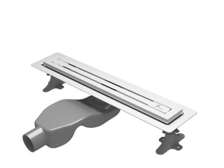 Душевой лоток Boheme Premium Trendy 60см, нерж.сталь ХРОМ (Satin) 983-60-CR