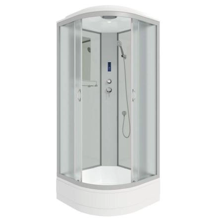 Душевая кабина Niagara NG-3302-14P 1000х1000х2150 средний поддон 26см стекло матовое