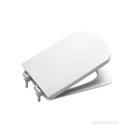 Крышка для унитаза Roca Dama Senso Soft Close ZRU9000041 петли хром