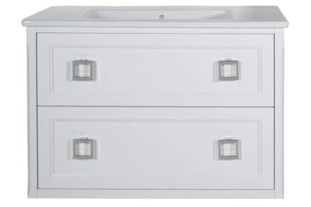 Тумба под раковину ASB-Woodline Рома 100 П подвесная