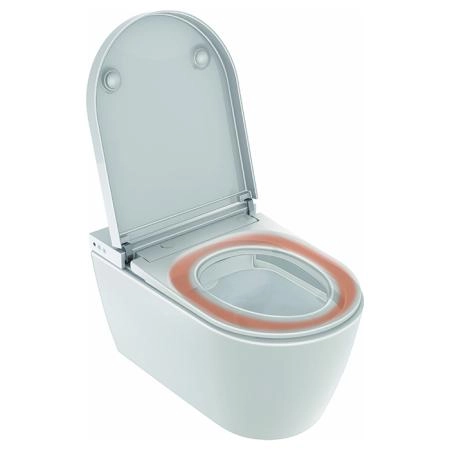 Duravit SensoWash® Starck f Plus New Крышка для унитза с пультом ду, для унитаза 2510092096, цвет: белый