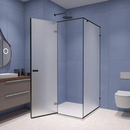 Душевой уголок RGW SV-030B Stilvoll 100x100 Черный матовый матовое