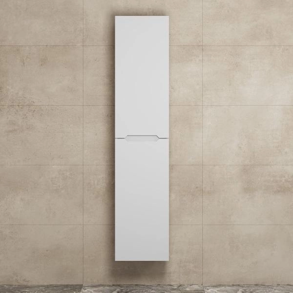 Шкаф-пенал для ванной Uperwood Tanos 33*27*150 см, подвесной, белый матовый, левый