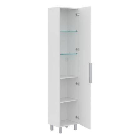 Пенал для ванной напольный Volna Twing 40 белый