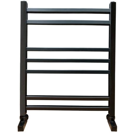 Полотенцесушитель водяной Ника Modern ЛМ 5 60/50 черный матовый RAL9005 Люкс