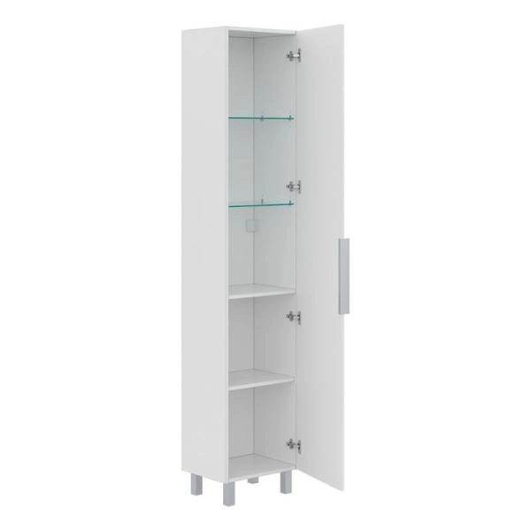 Пенал для ванной напольный Volna Twing 40 белый