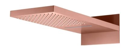 Лейка верхняя Boheme FUSION Copper Brushed с каскадом 419-2-CB