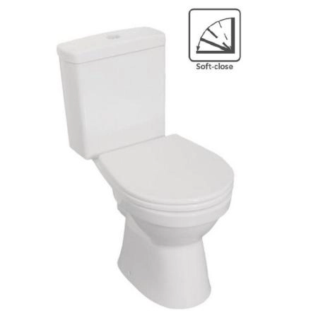 Унитаз Norm Eisberg 9844B099-7202 сиденье дюропласт/микролифт, 3/6 л,универсальный выпуск